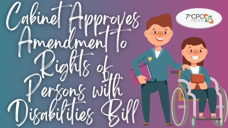 Cabinet Approves Amendment to Rights of Persons with Disabilities Bill
