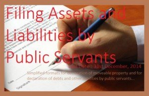 Filing Assets and Liabilities