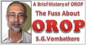 Fuss about OROP