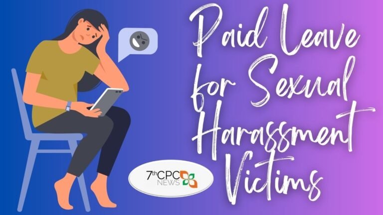 Paid Leave for Sexual Harassment Victims