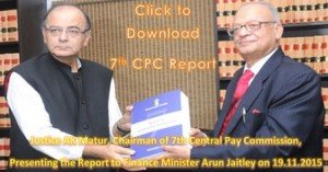 7th central pay commission report presented