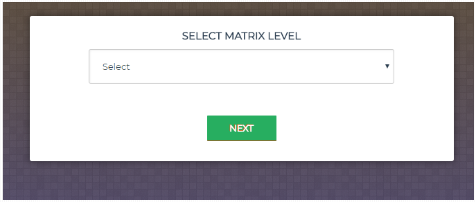 Pay matrix calculator sliding
