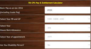 entitlement calculator