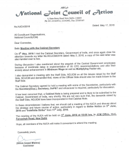 meeting with cabinet secretary