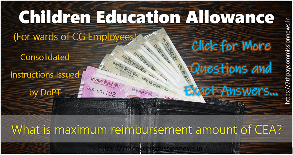 What is the maximum reimbursement amount of Children Education