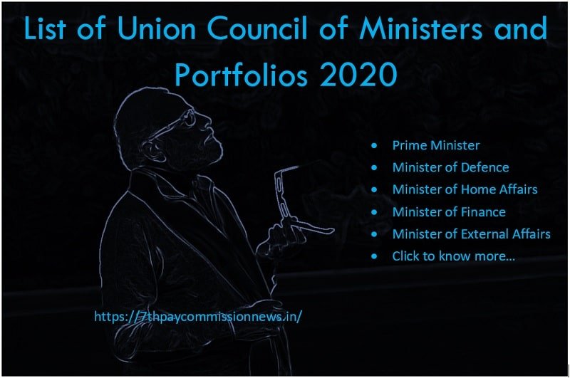 List Of Cabinet Ministers Of India 2020 Pdf Download Central