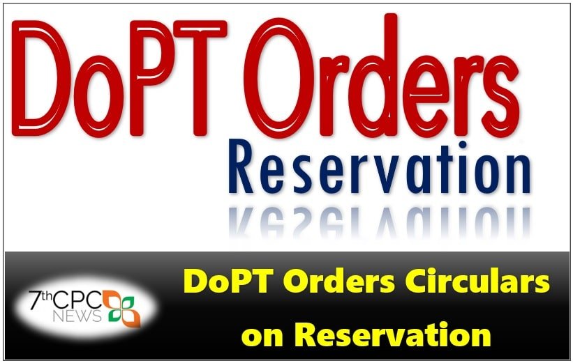 Dopt orders on reservation
