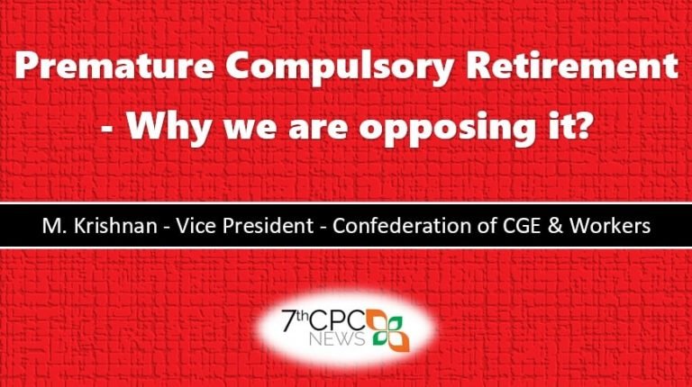 Premature Compulsory Retirement - Why we are opposing it - Confederation