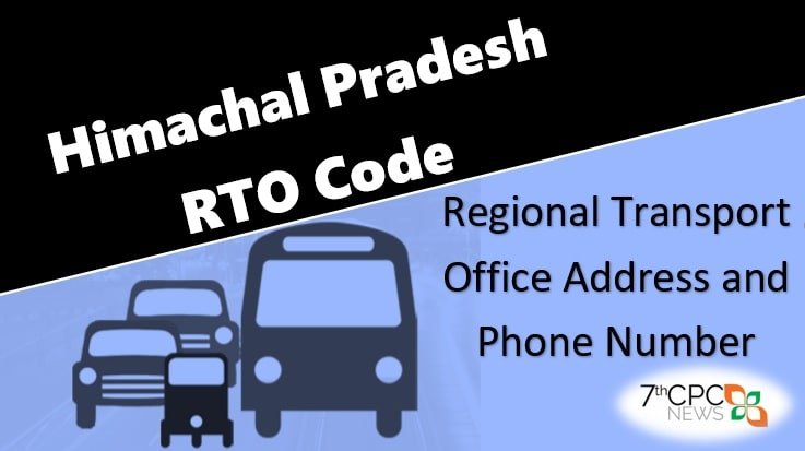 Regional Transport Office in Himachal Pradesh with RTO Code