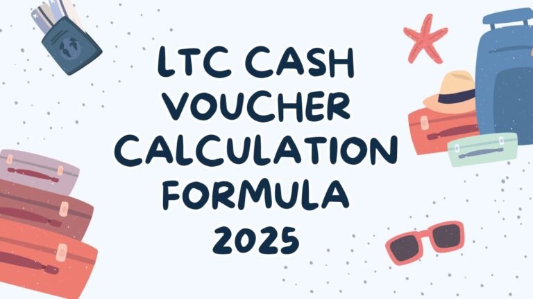 LTC Cash Voucher Calculation Formula 2025