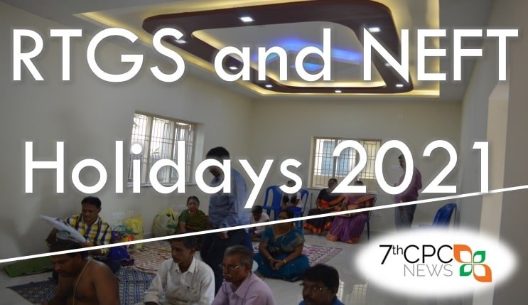RTGS and NEFT Bank Holiday List 2022