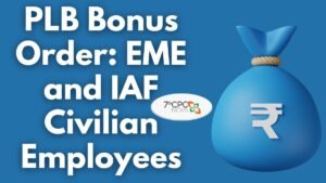 PLB Bonus Order EME and IAF Civilian Employees