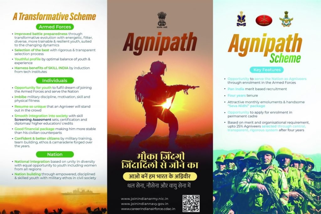 Agneepath Yojana Scheme Key Features English PDF Download