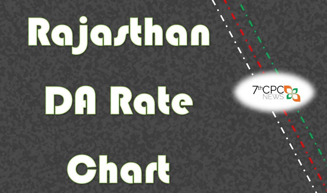 Da Rates Jk Chart Rajasthan DA Rate Chart 2025 - 8th Pay Commission News