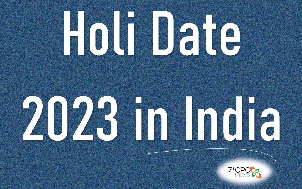 Holi Festival Date in India 2023