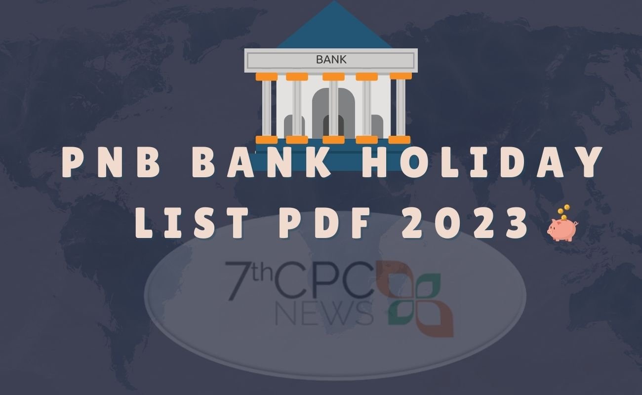 Monthwise PNB Bank Holiday List 2023 PDF StateWise PNB Bank Holiday