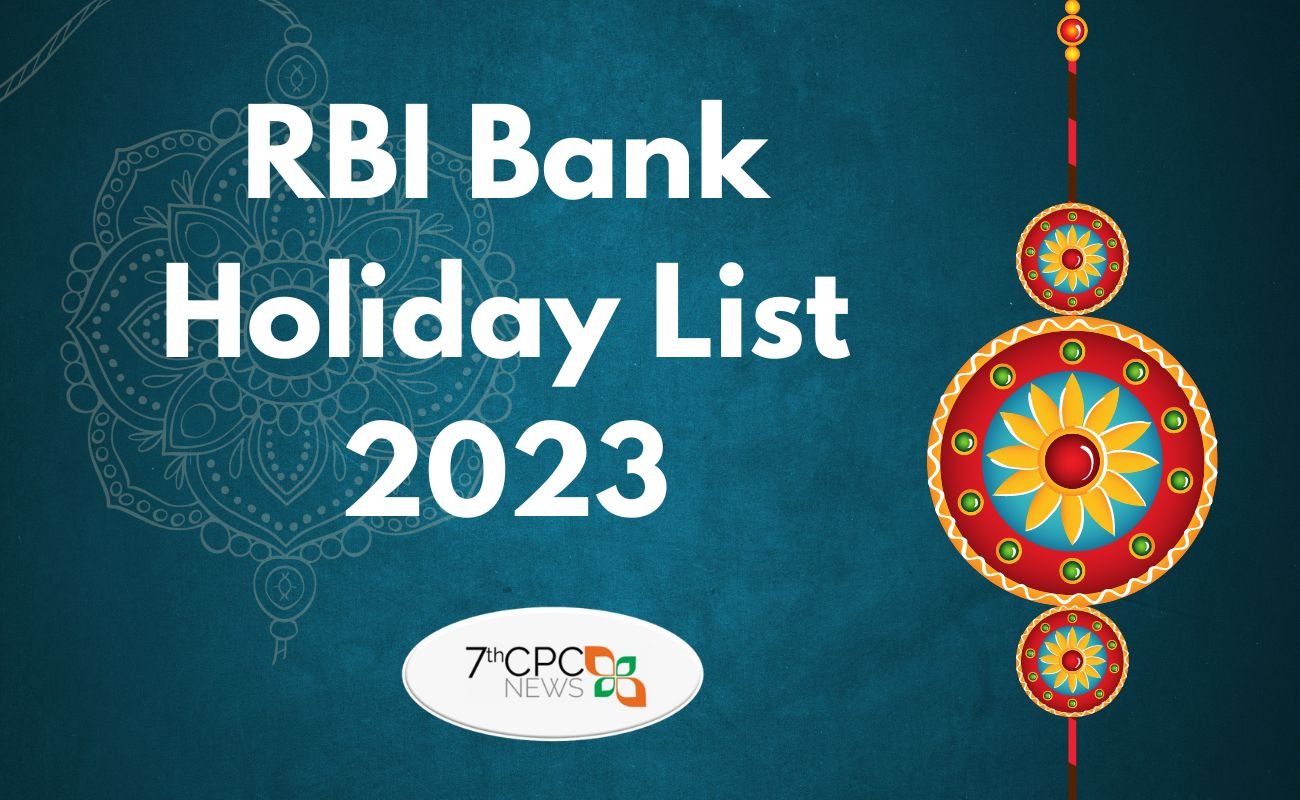 RBI Bank Calendar Holiday List 2023 Statewise List of RBI Bank