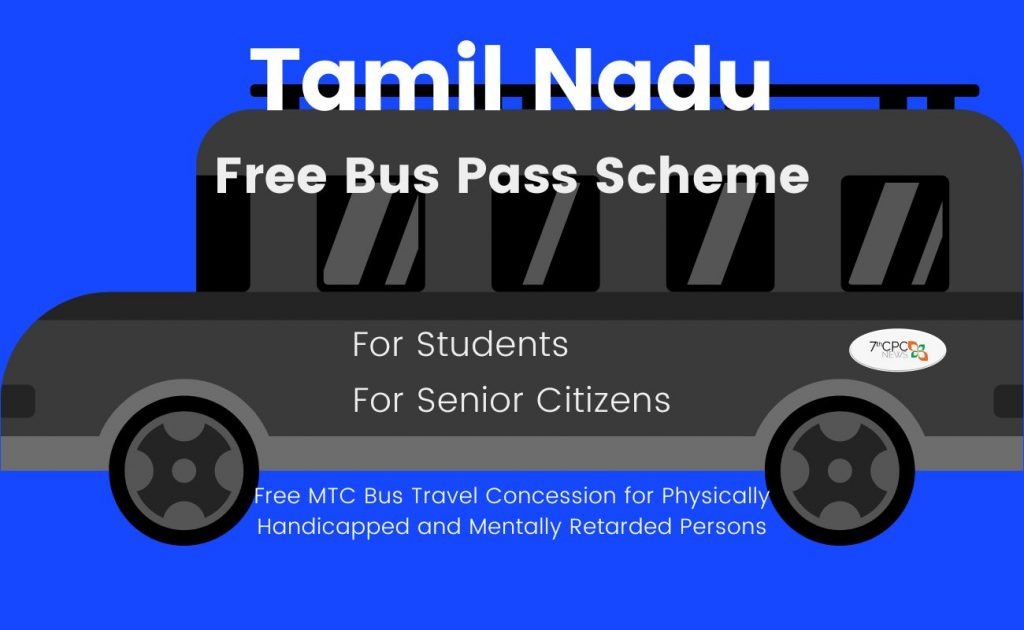 Tamil Nadu Government MTC Free Bus Pass Online