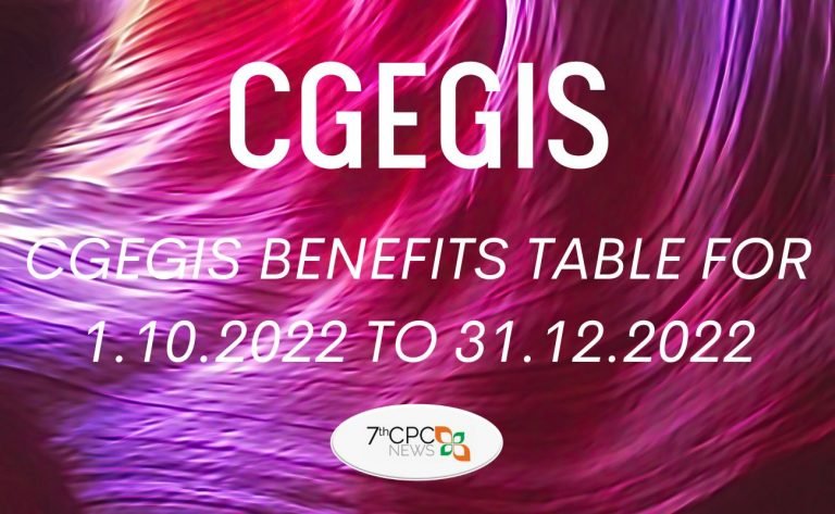 CGEGIS Table for 1.10.2022 to 31.12.2022 PDF Download