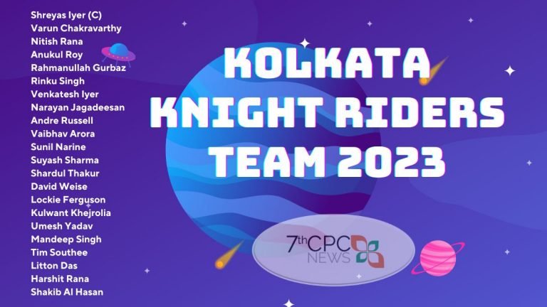 Kolkata Knight Riders Team 2023 KKR Captain, KKR Retained and Released Players List