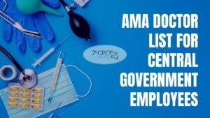 AMA Doctor List for Central Govt Employees