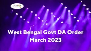 West Bengal Government DA Order March 2023