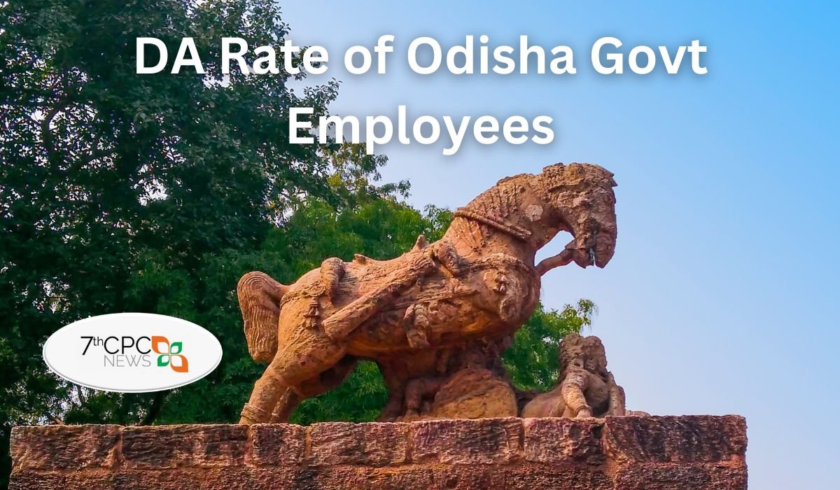 Odisha Govt DA Rate Chart 2024 Odisha Govt DA Rate Chart 2024