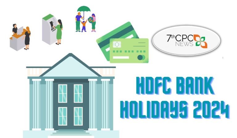 HDFC Bank Holiday List 2024 PDF Download