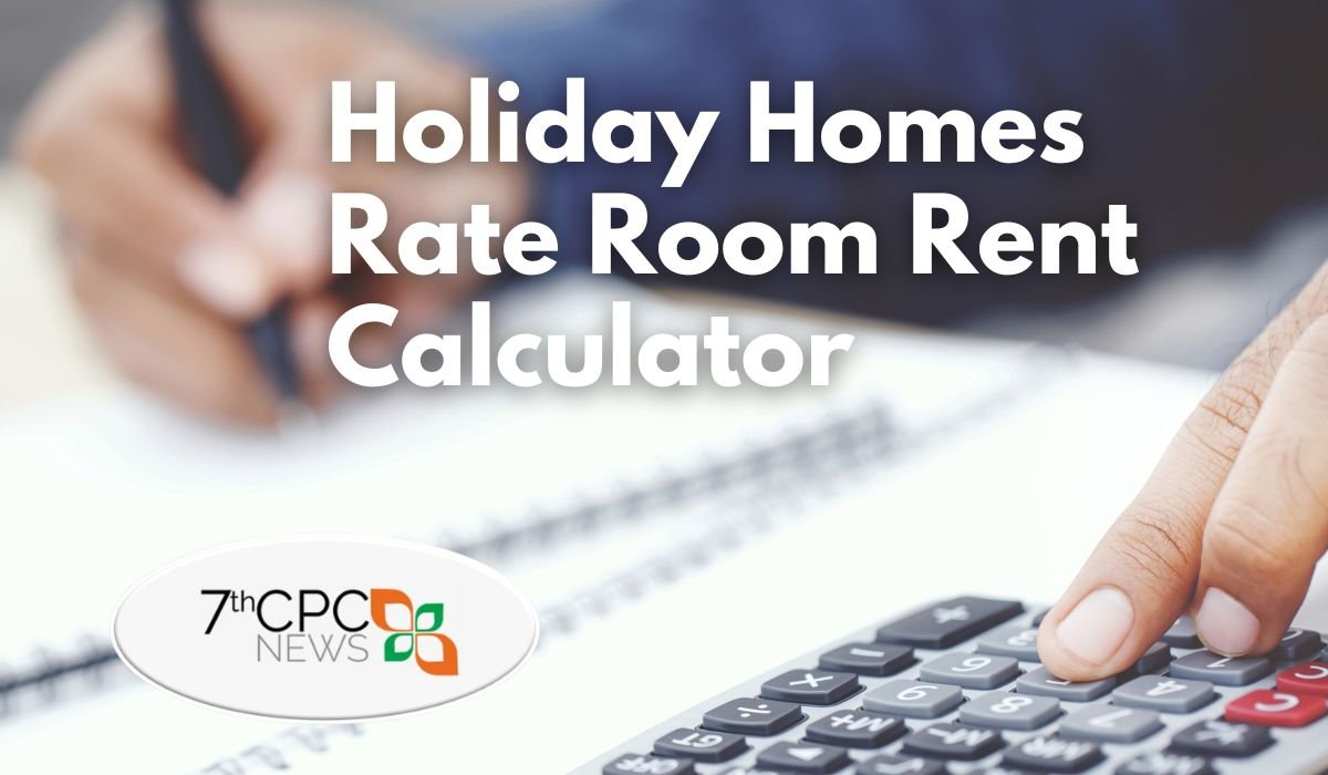 Holiday Homes Rate Room Rent Calculator