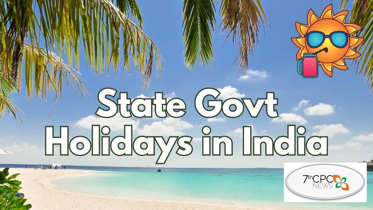 State Government Holiday List India 2024