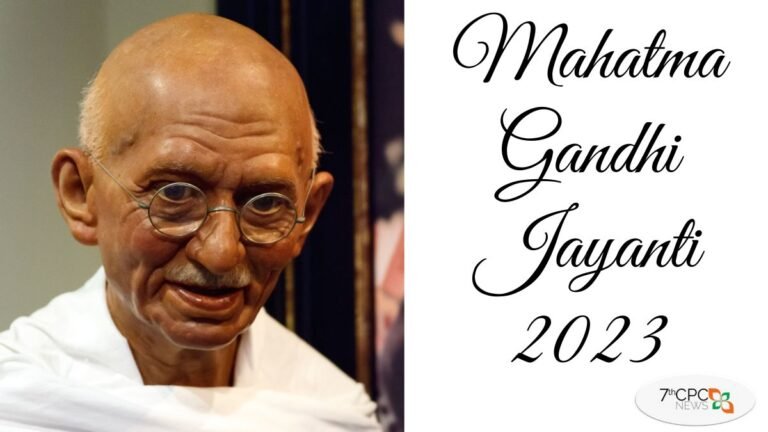 Mahatma Gandhi Jayanti 2023 Image
