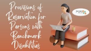 Provisions of Reservation for Persons with Benchmark Disabilities