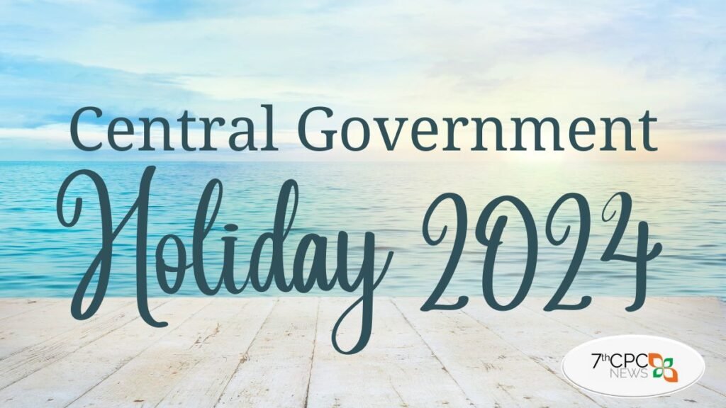 DoPT Holiday List 2024 Order PDF Download Dopt Holiday List 2024 