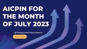 AICPIN for the month of July 2023