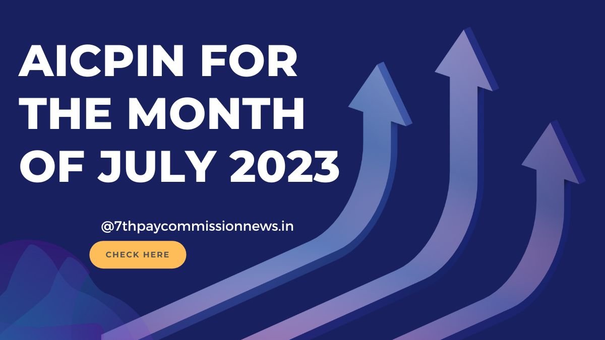 AICPIN for the month of July 2023