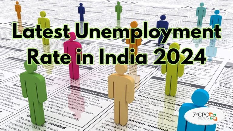 Latest Unemployment Rate in India 2024