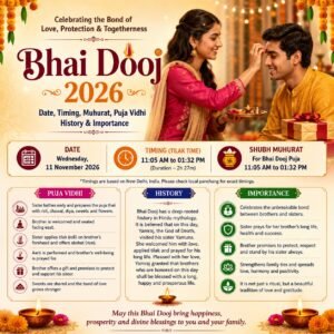 BHAI DOOJ DATE 2026
