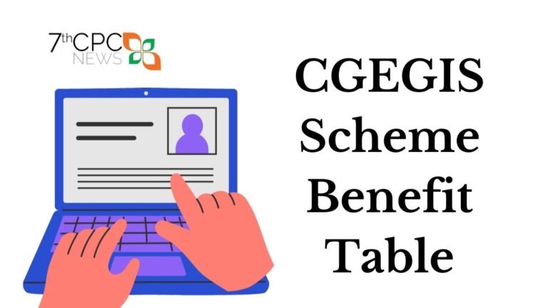 CGEGIS Scheme Benefit Table