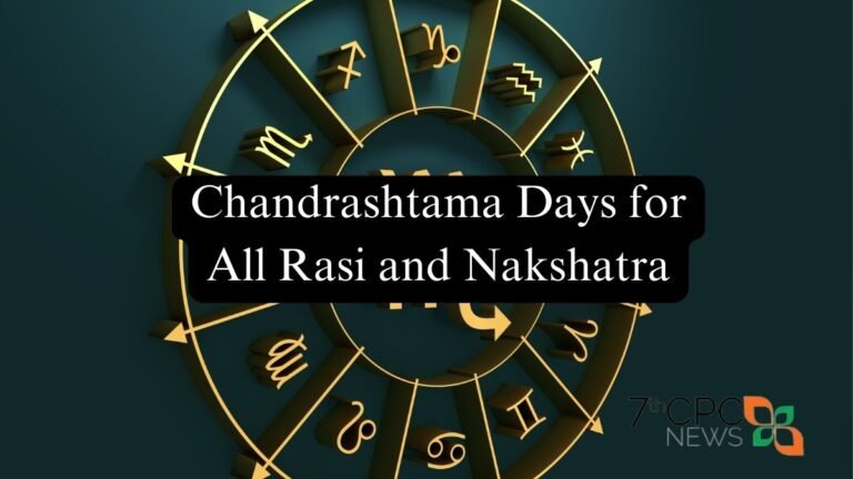 Chandrashtama Days Planetary Positions Today