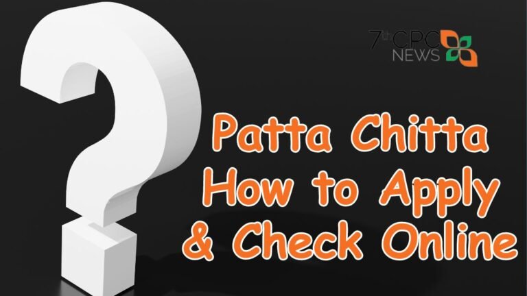 TN Patta Chitta Online Download