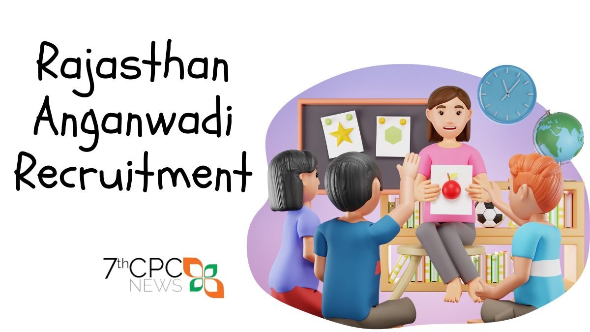 Rajasthan Anganwadi Recruitment