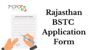 Rajasthan BSTC Application Form