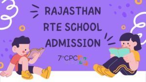 Rajasthan RTE School Admission