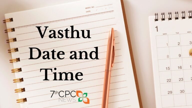 Vasthu Date and Time