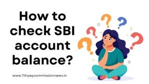 SBI Balance Check