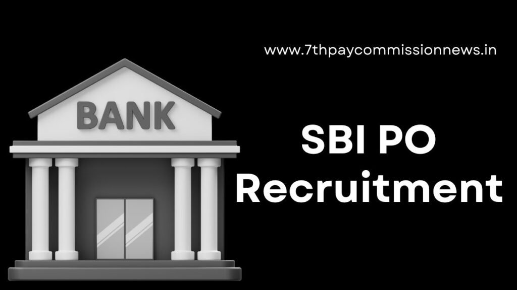 SBI PO Recruitment