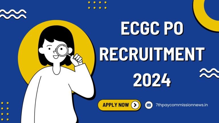 ECGC PO Recruitment 2024