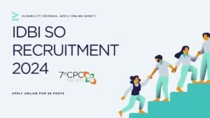 IDBI SO Recruitment 2024