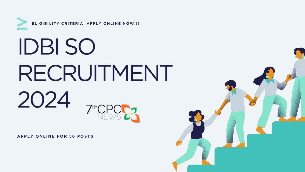 IDBI SO Recruitment 2024