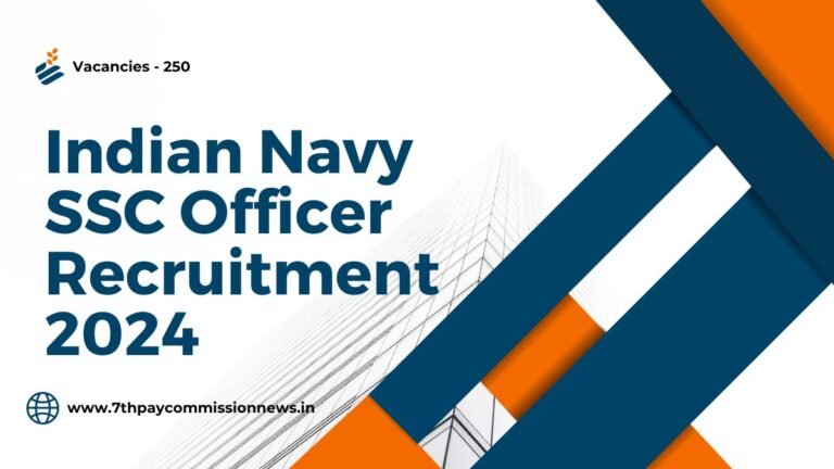 Indian Navy SSC Officer Recruitment 2024